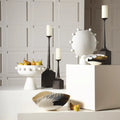 GLOBAL VIEWS SPHERES COLLECTION FOOTED BOWL - Decorative Accents