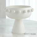 GLOBAL VIEWS SPHERES COLLECTION FOOTED BOWL - Decorative Accents