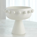 GLOBAL VIEWS SPHERES COLLECTION FOOTED BOWL - Decorative Accents