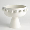 GLOBAL VIEWS SPHERES COLLECTION FOOTED BOWL - Decorative Accents
