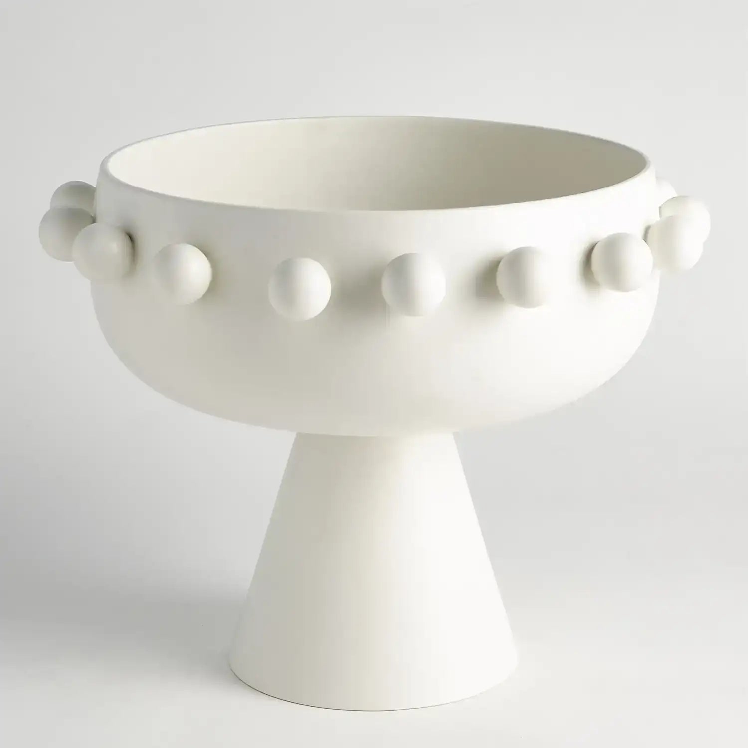 GLOBAL VIEWS SPHERES COLLECTION FOOTED BOWL - Decorative Accents