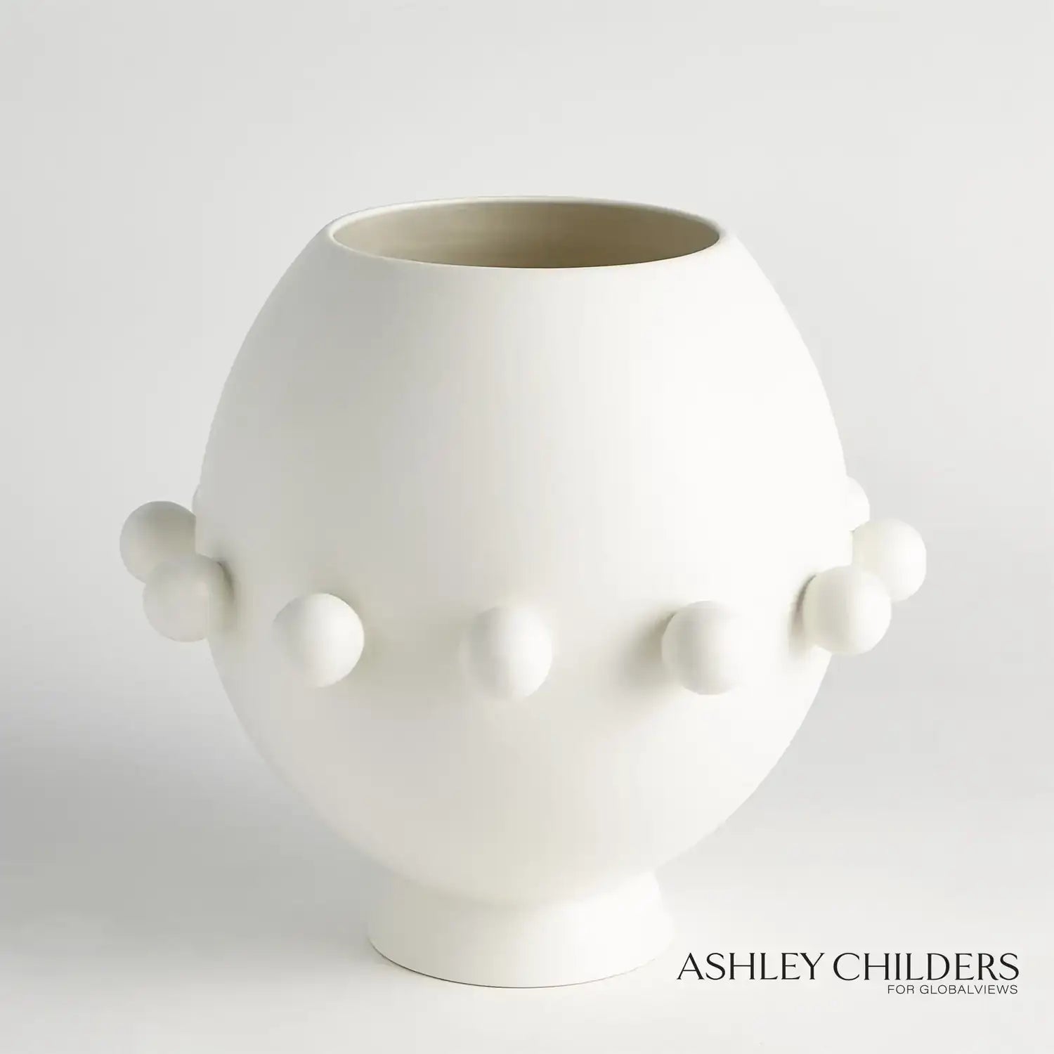 GLOBAL VIEWS SPHERES COLLECTION VASE - Decorative Accents