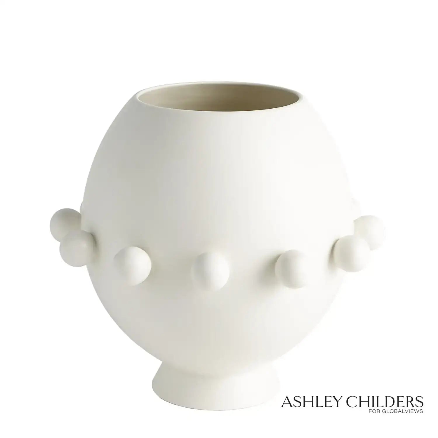 GLOBAL VIEWS SPHERES COLLECTION VASE - Decorative Accents