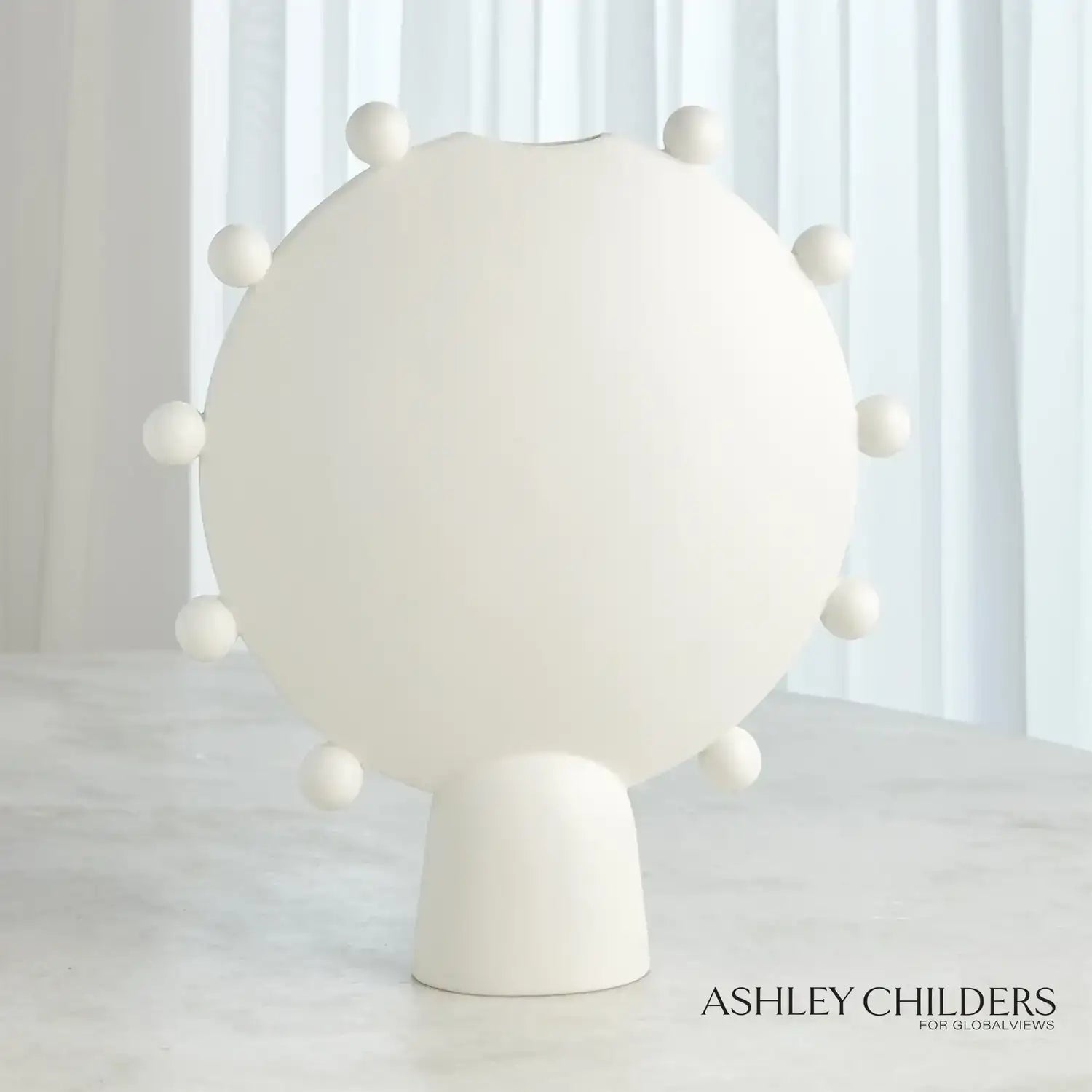 GLOBAL VIEWS SPHERES COLLECTION VESSEL - Decorative Accents