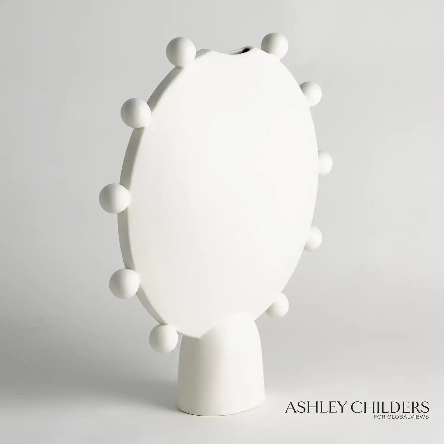 GLOBAL VIEWS SPHERES COLLECTION VESSEL - Decorative Accents