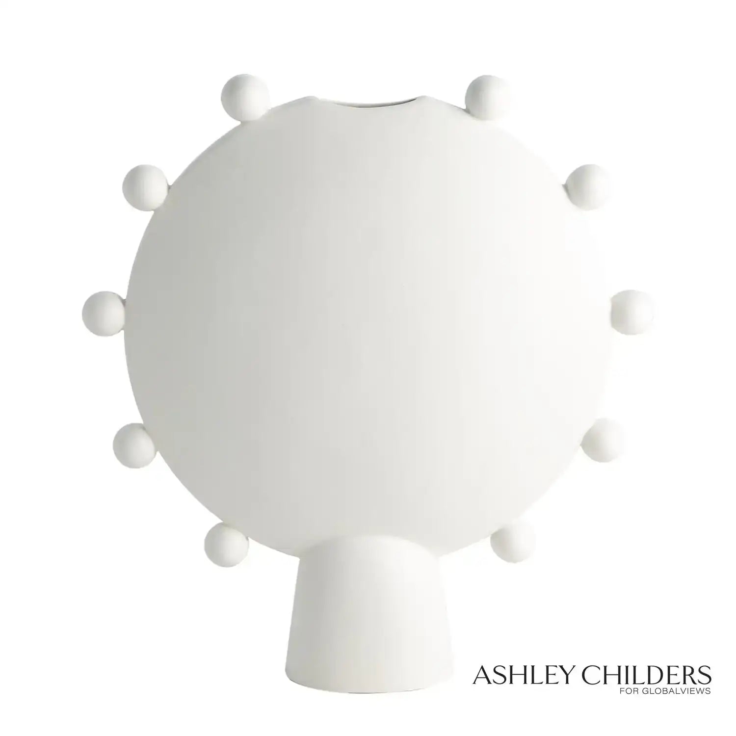GLOBAL VIEWS SPHERES COLLECTION VESSEL - Decorative Accents