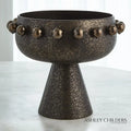GLOBAL VIEWS SPHERES COLLECTION FOOTED BOWL - Decorative Accents