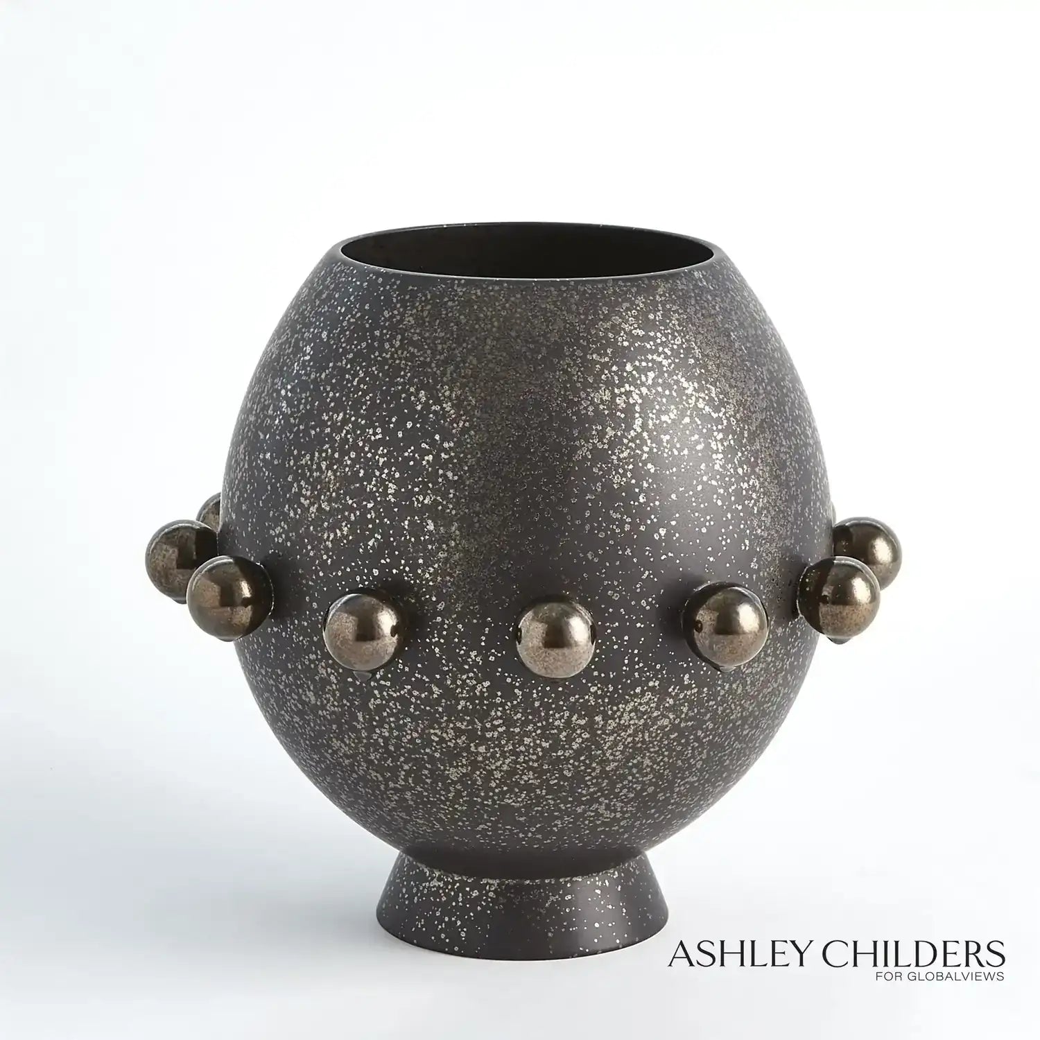 GLOBAL VIEWS SPHERES COLLECTION VASE - Decorative Accents