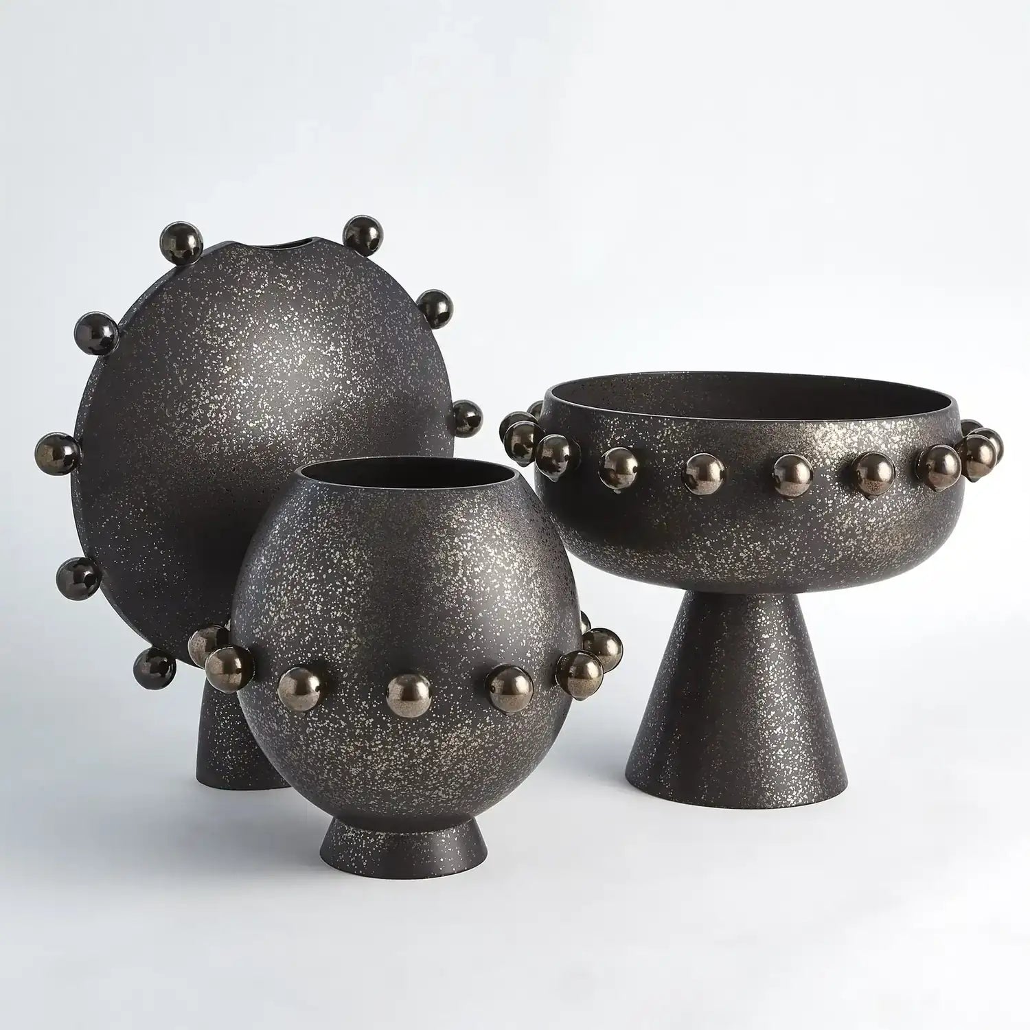 GLOBAL VIEWS SPHERES COLLECTION VASE - Decorative Accents