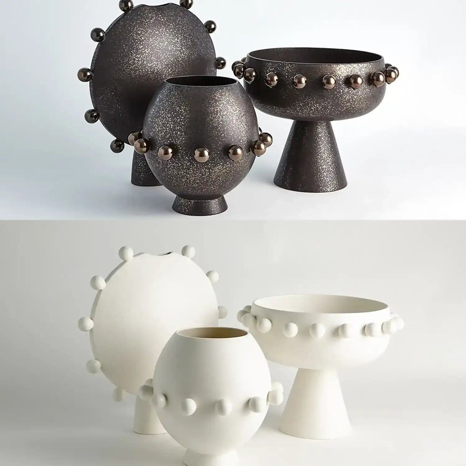 GLOBAL VIEWS SPHERES COLLECTION VESSEL - Decorative Accents