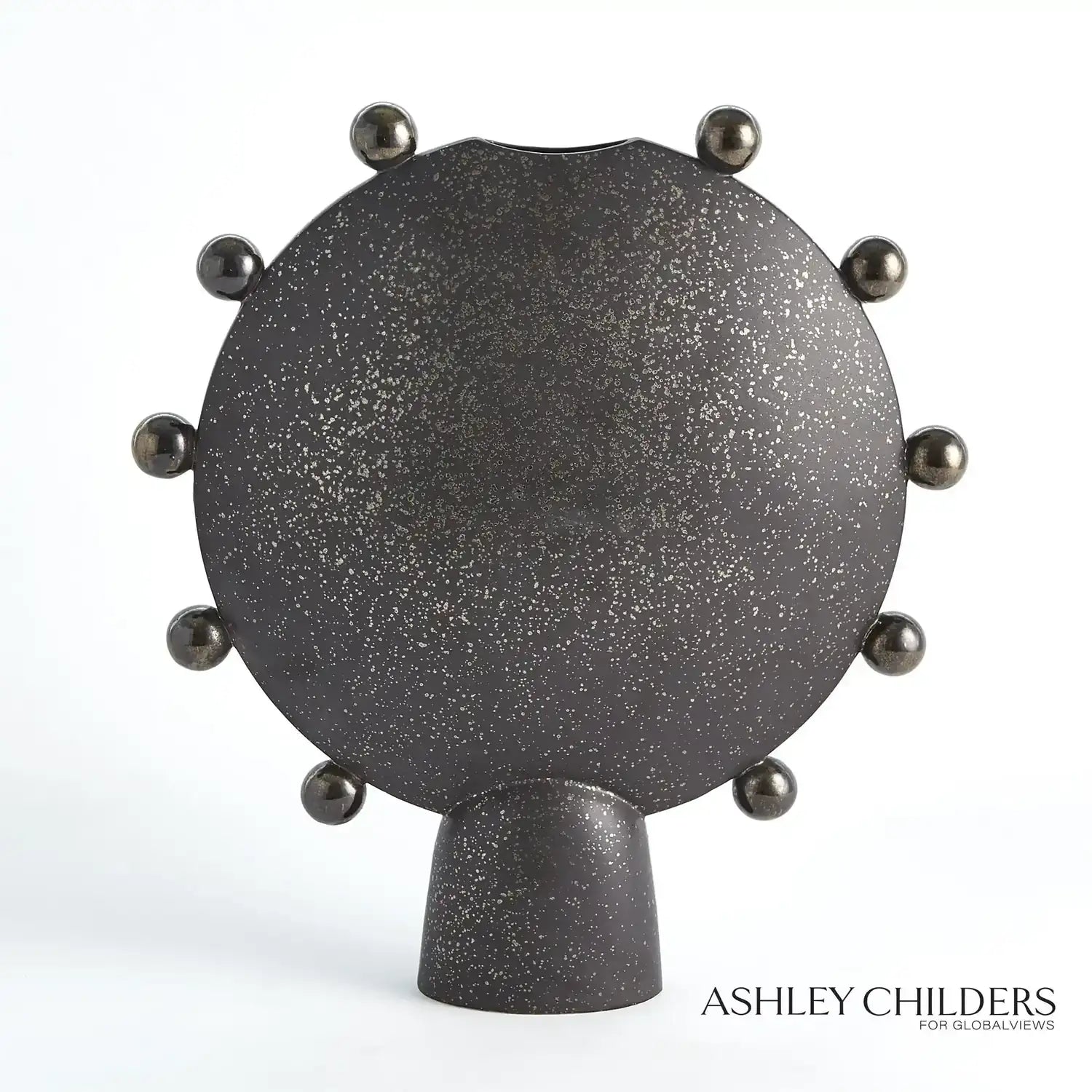 GLOBAL VIEWS SPHERES COLLECTION VESSEL - Decorative Accents