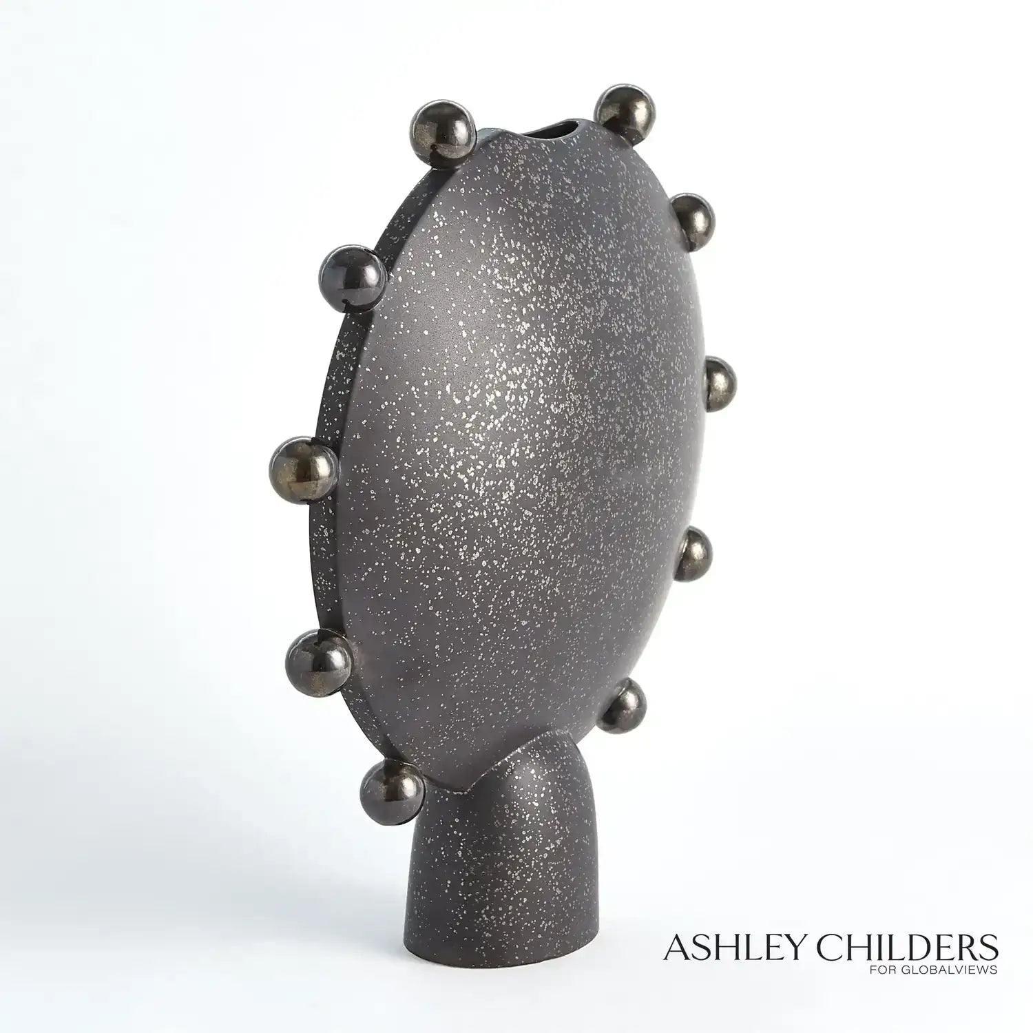 GLOBAL VIEWS SPHERES COLLECTION VESSEL - Decorative Accents