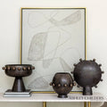 GLOBAL VIEWS SPHERES COLLECTION VESSEL - Decorative Accents