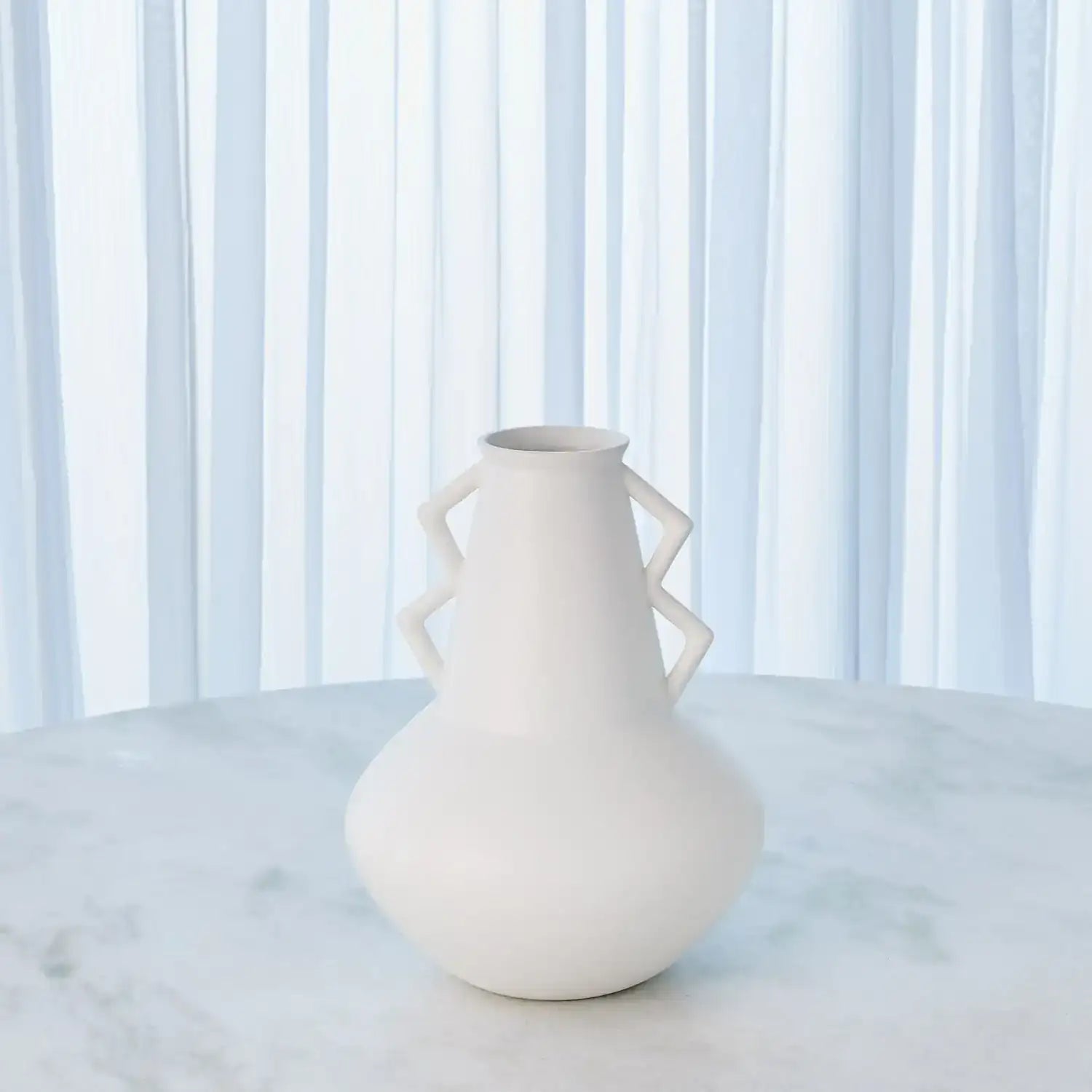 GLOBAL VIEWS CRETE FAT BOTTOM VASE - Decorative Accents