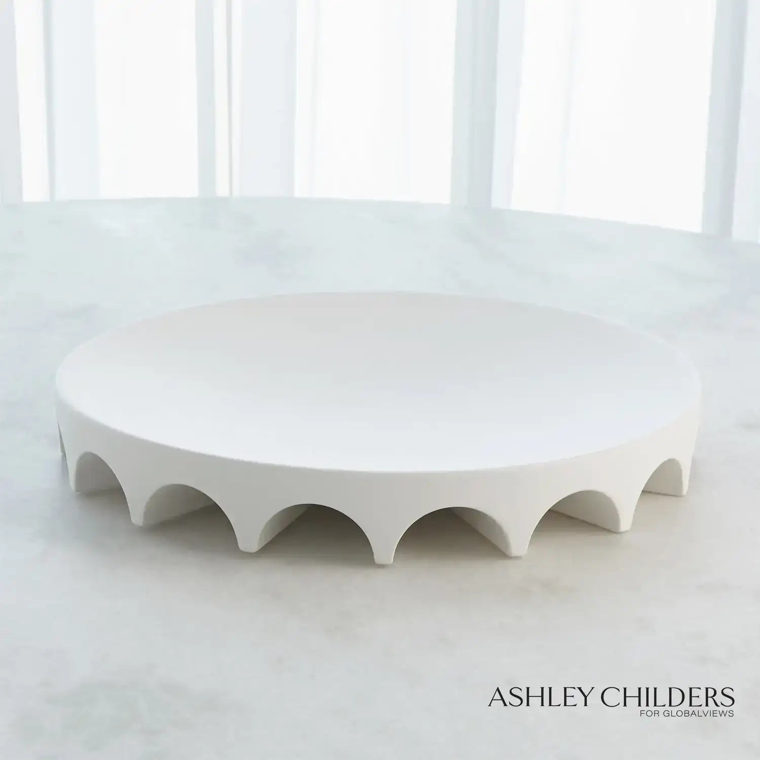 GLOBAL VIEWS ARCHES TABLETOP PEDESTAL - Decorative Accents