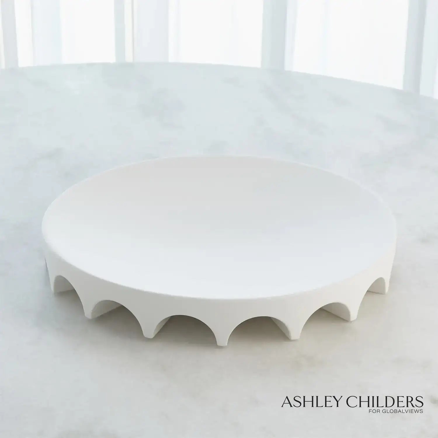 GLOBAL VIEWS ARCHES TABLETOP PEDESTAL - Decorative Accents