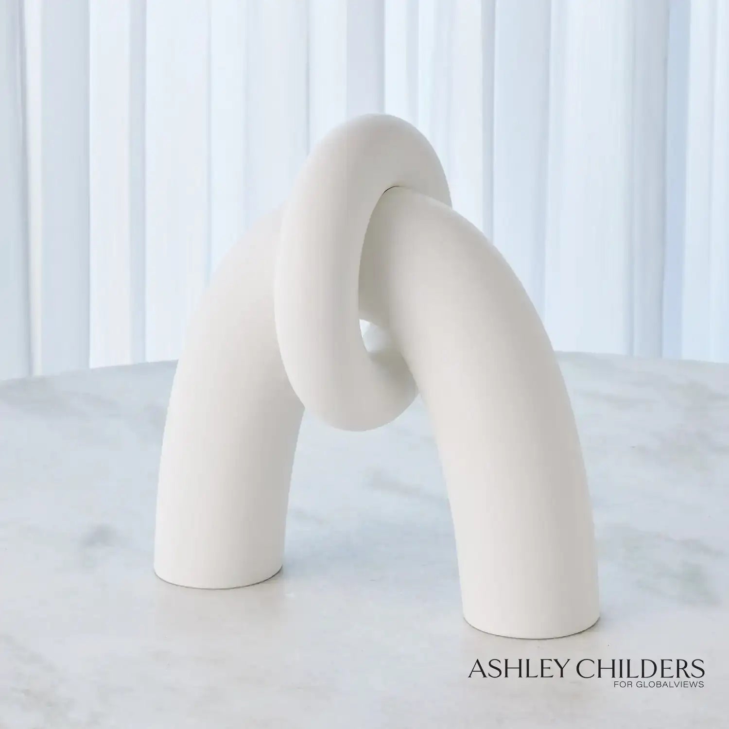 GLOBAL VIEWS ARCH AND RING VASE - Decorative Accents