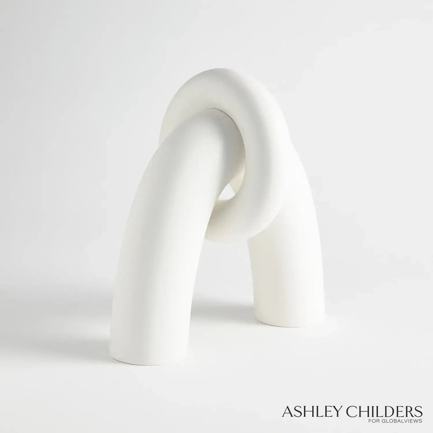 GLOBAL VIEWS ARCH AND RING VASE - Decorative Accents