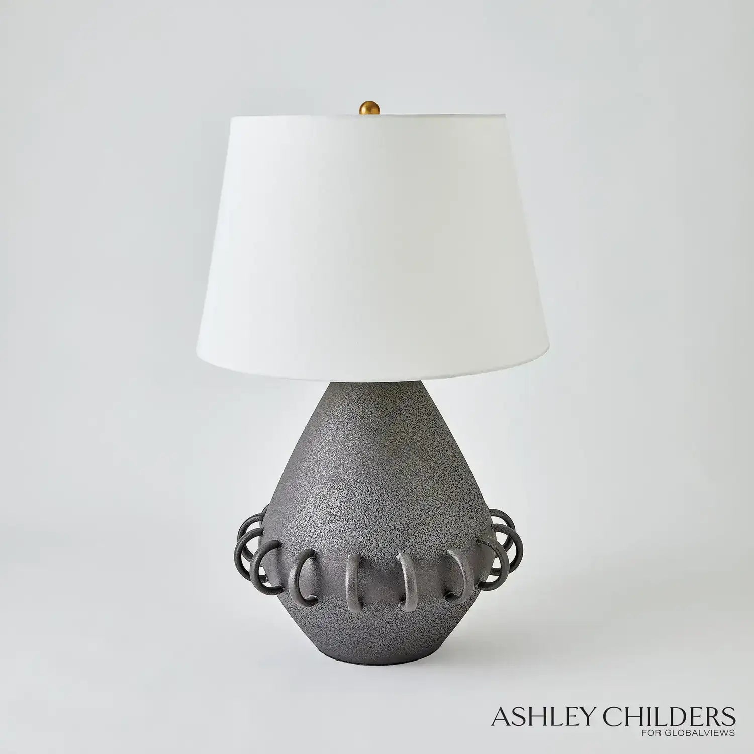 GLOBAL VIEWS, BANGLE LAMP, TABLE LAMPS