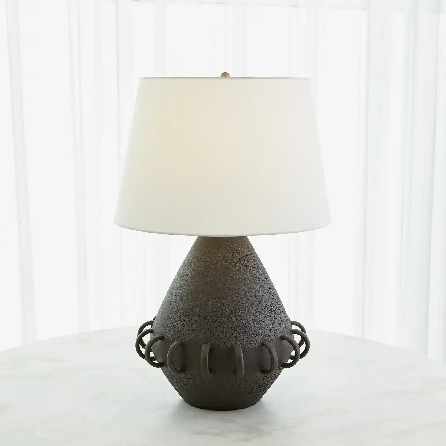 GLOBAL VIEWS, BANGLE LAMP, TABLE LAMPS