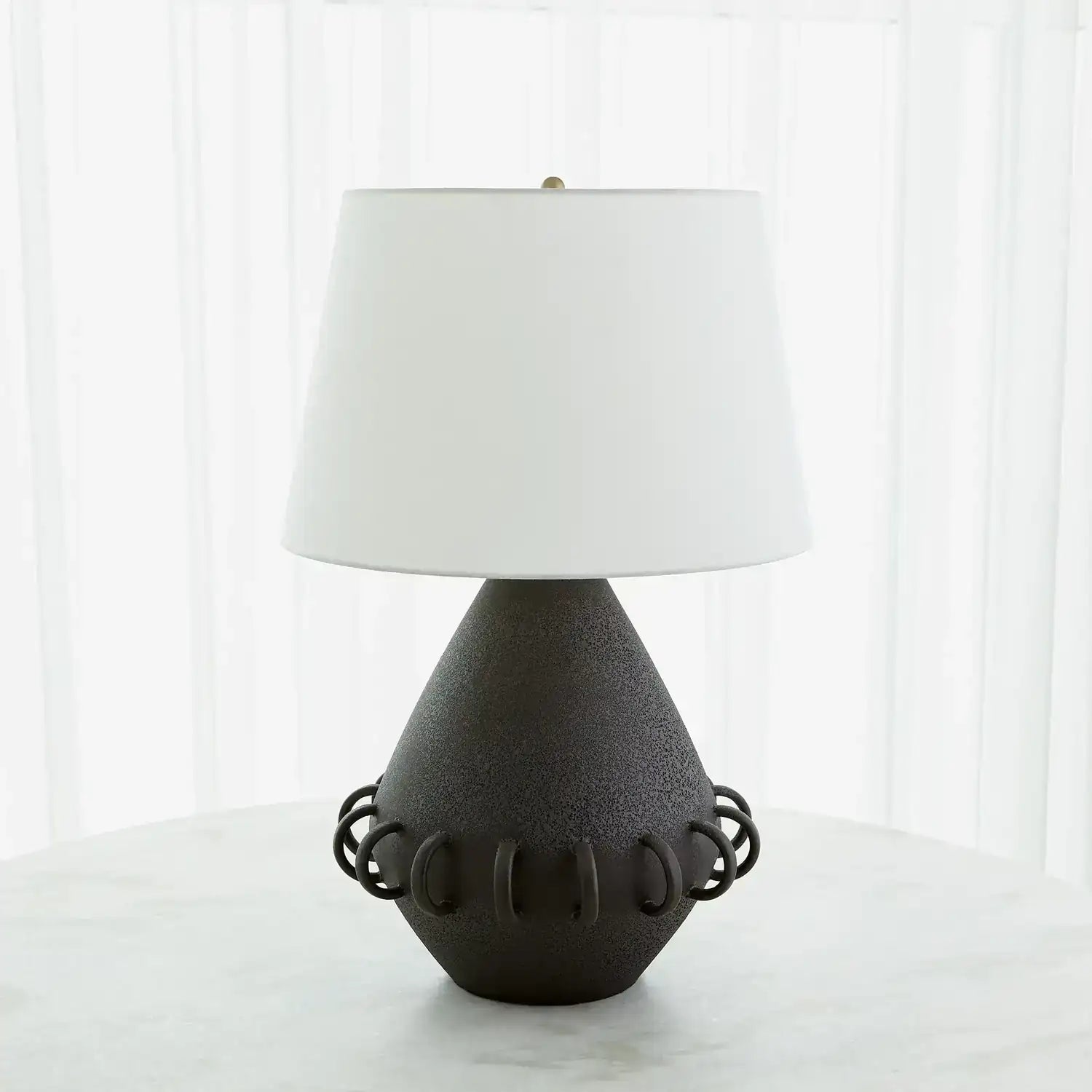 GLOBAL VIEWS, BANGLE LAMP, TABLE LAMPS