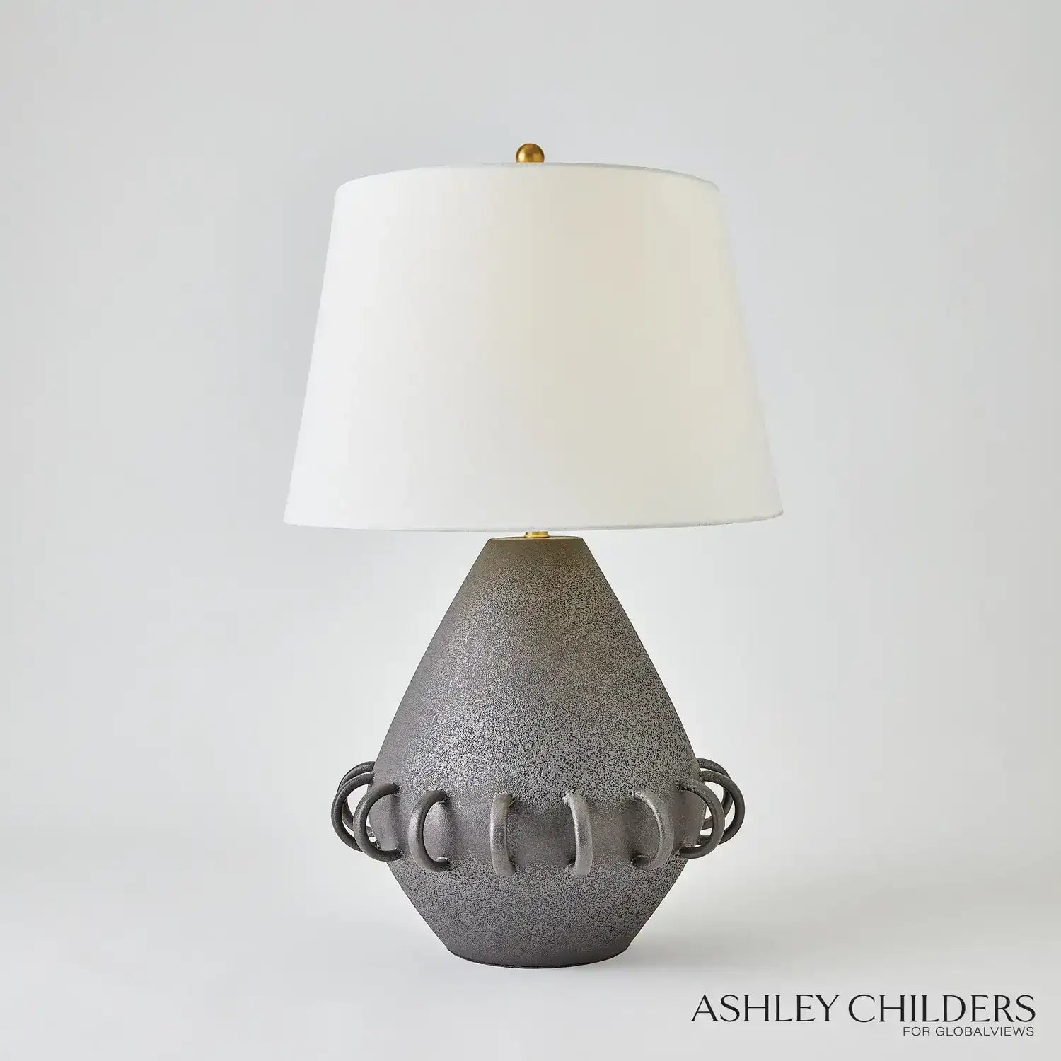 GLOBAL VIEWS, BANGLE LAMP, TABLE LAMPS