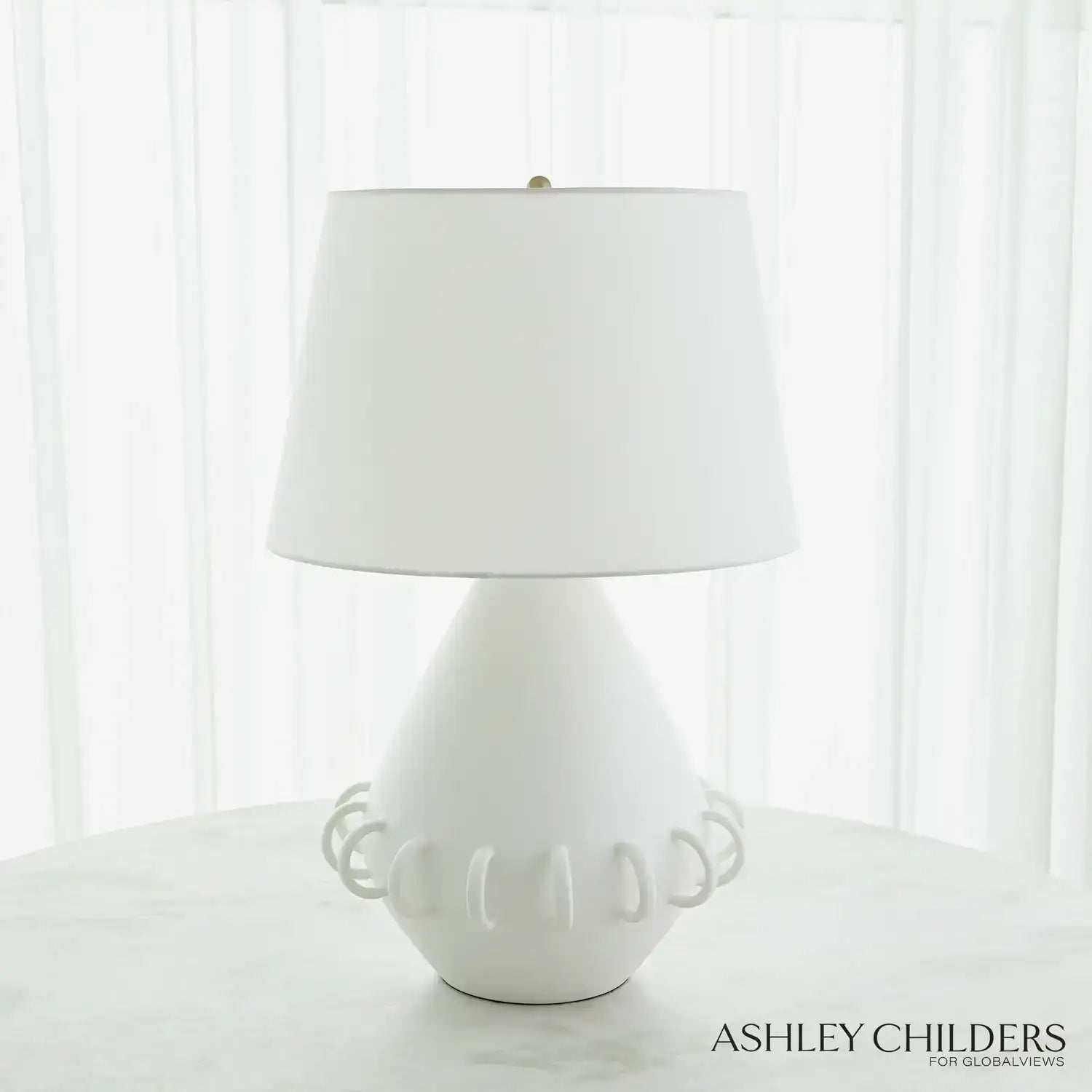GLOBAL VIEWS, BANGLE LAMP, TABLE LAMPS