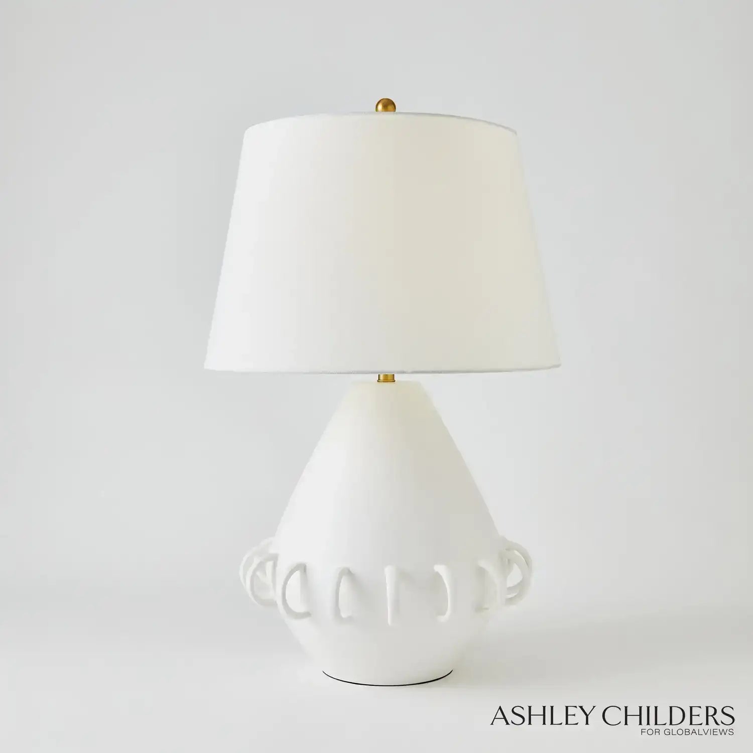 GLOBAL VIEWS, BANGLE LAMP, TABLE LAMPS
