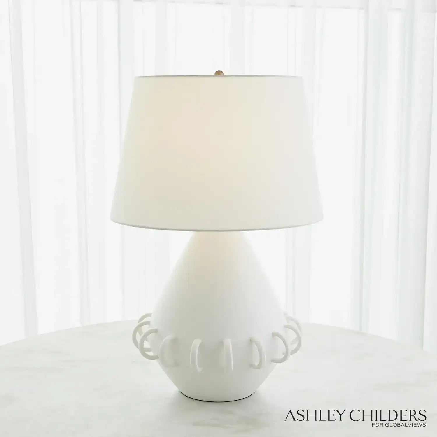 GLOBAL VIEWS, BANGLE LAMP, TABLE LAMPS