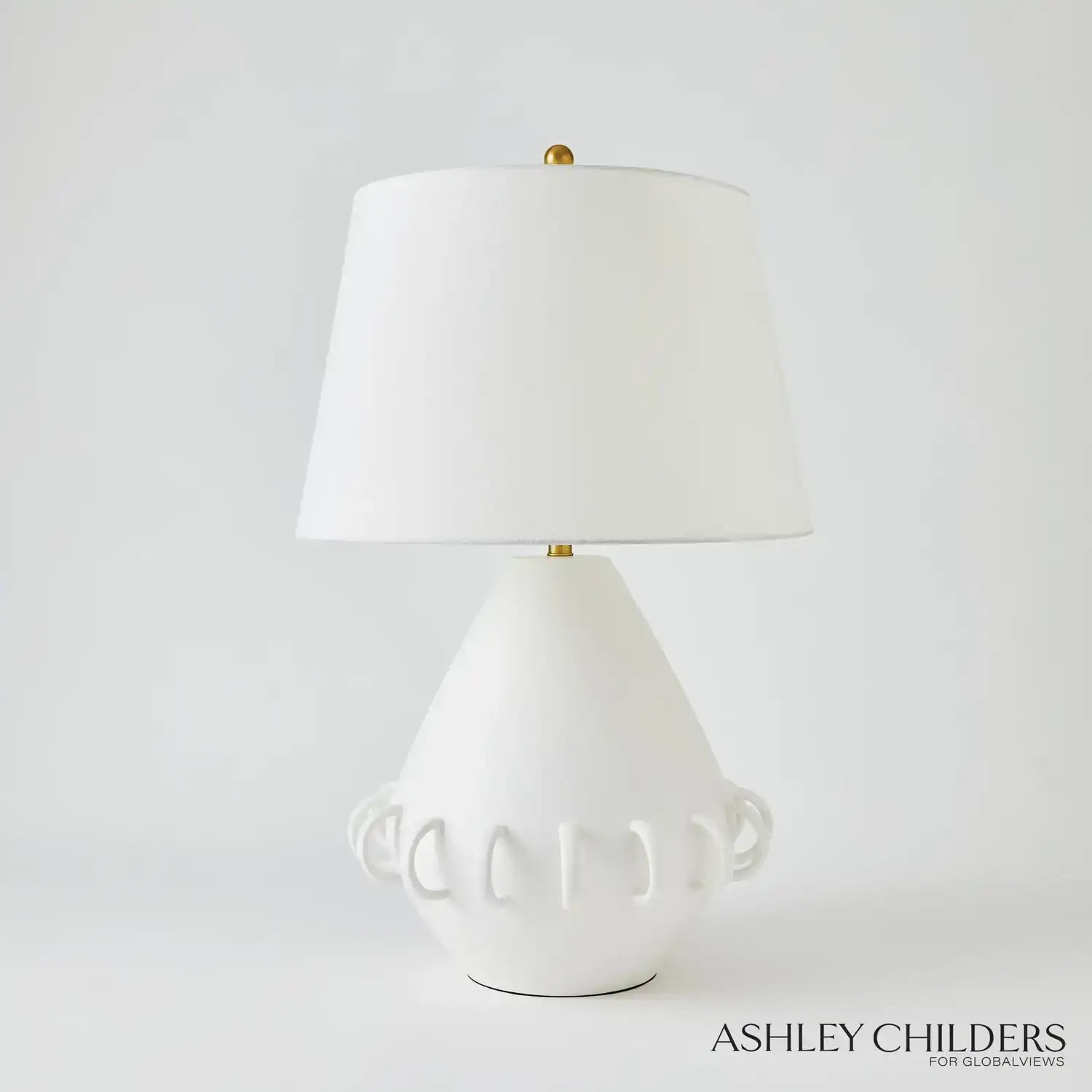 GLOBAL VIEWS, BANGLE LAMP, TABLE LAMPS