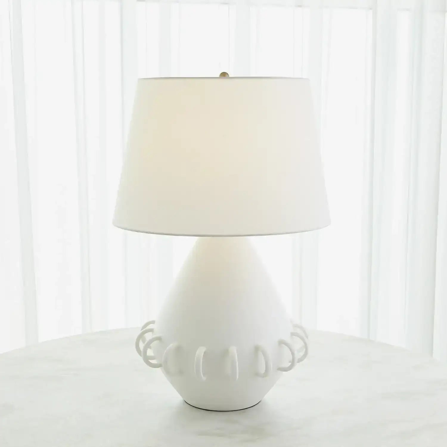 GLOBAL VIEWS, BANGLE LAMP, TABLE LAMPS