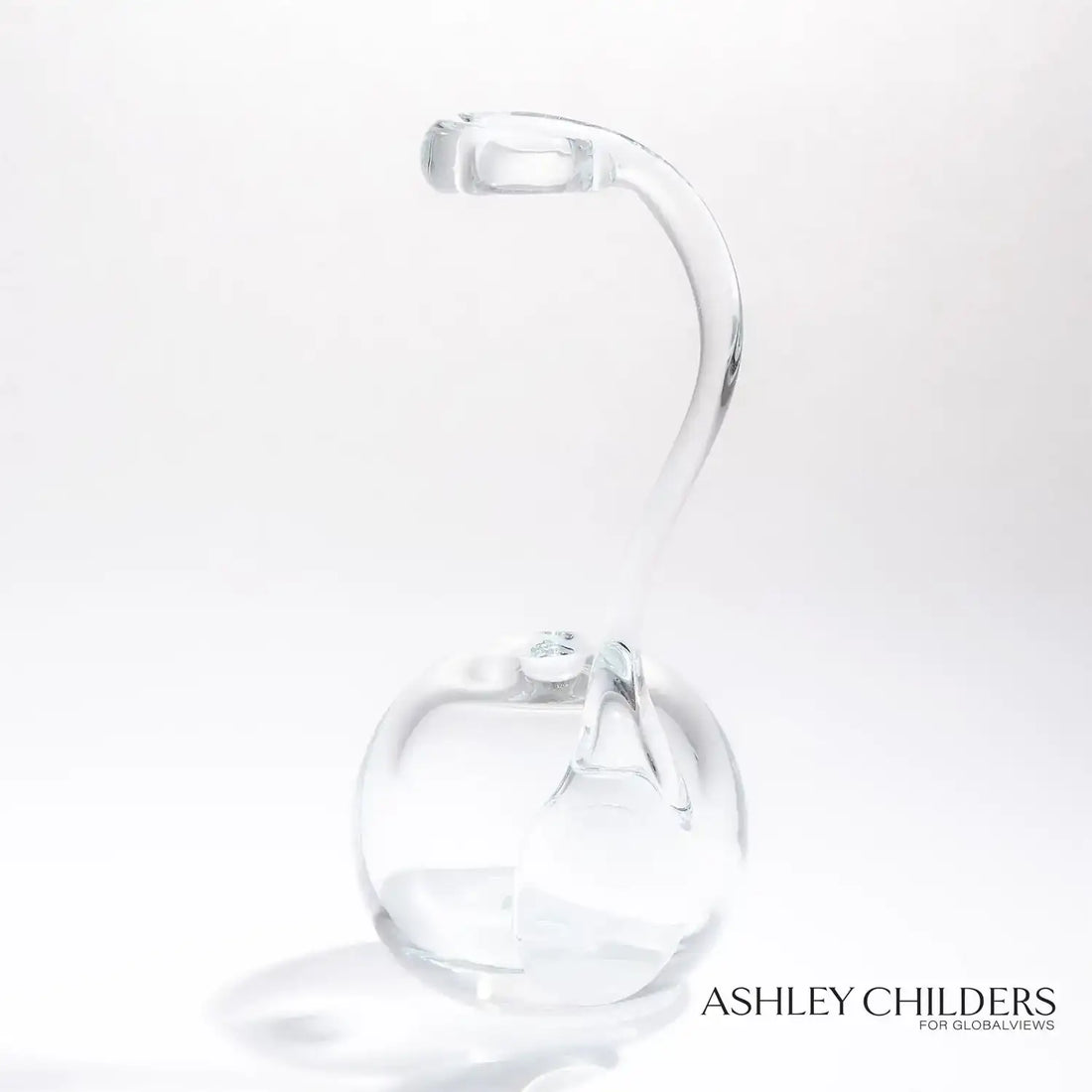 GLOBAL VIEWS CLEAR RING FLOWER VASE - DO NOT SHOW ON WEBSITE
