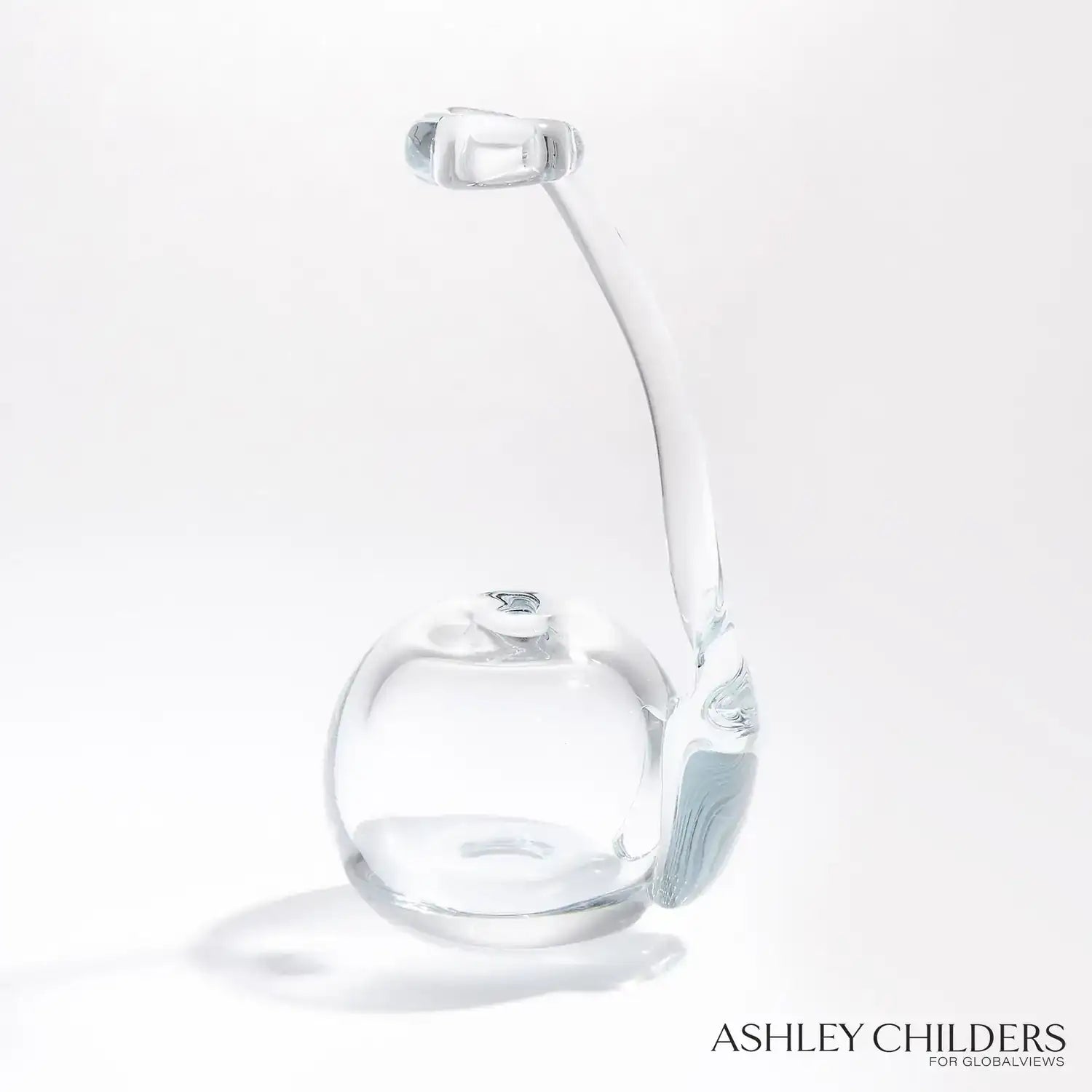 GLOBAL VIEWS CLEAR RING FLOWER VASE - DO NOT SHOW ON WEBSITE