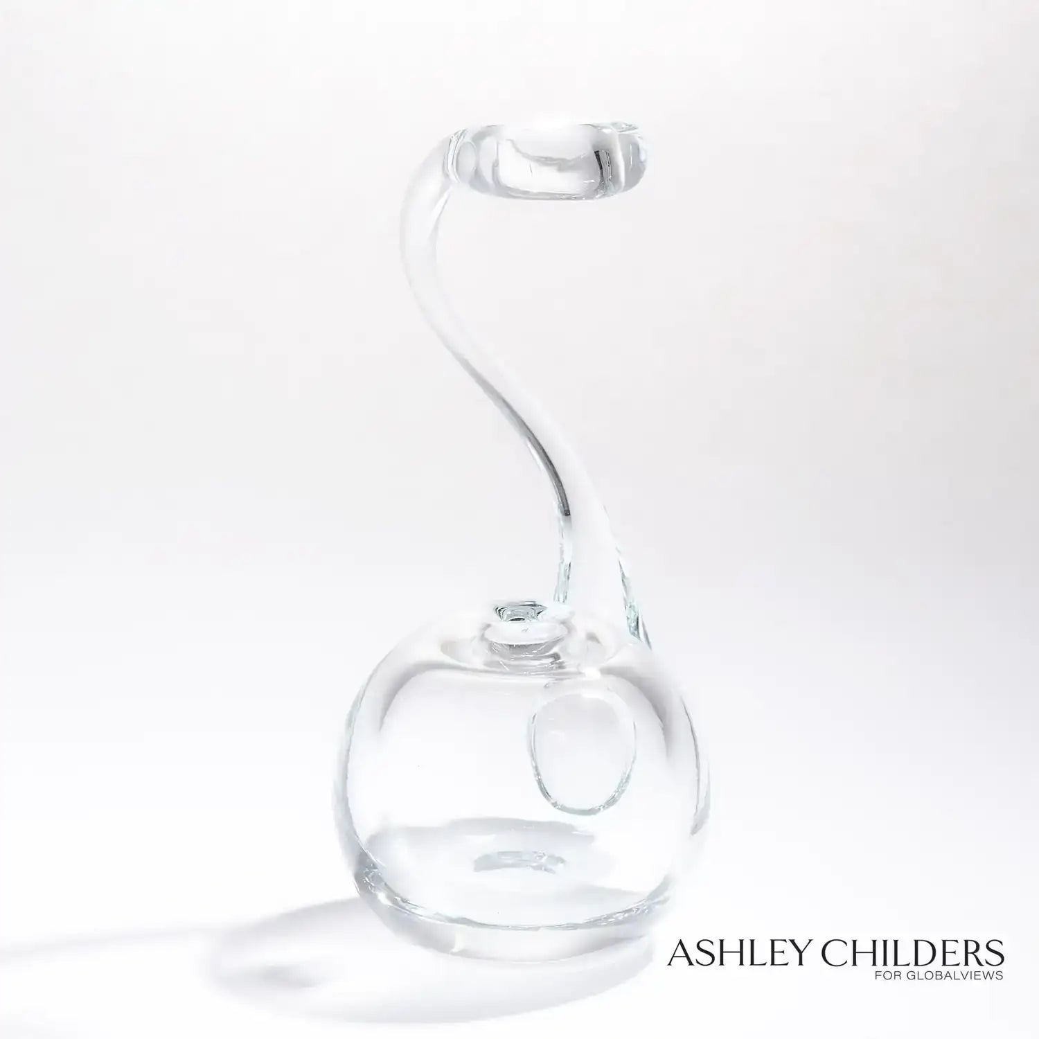 GLOBAL VIEWS CLEAR RING FLOWER VASE - DO NOT SHOW ON WEBSITE