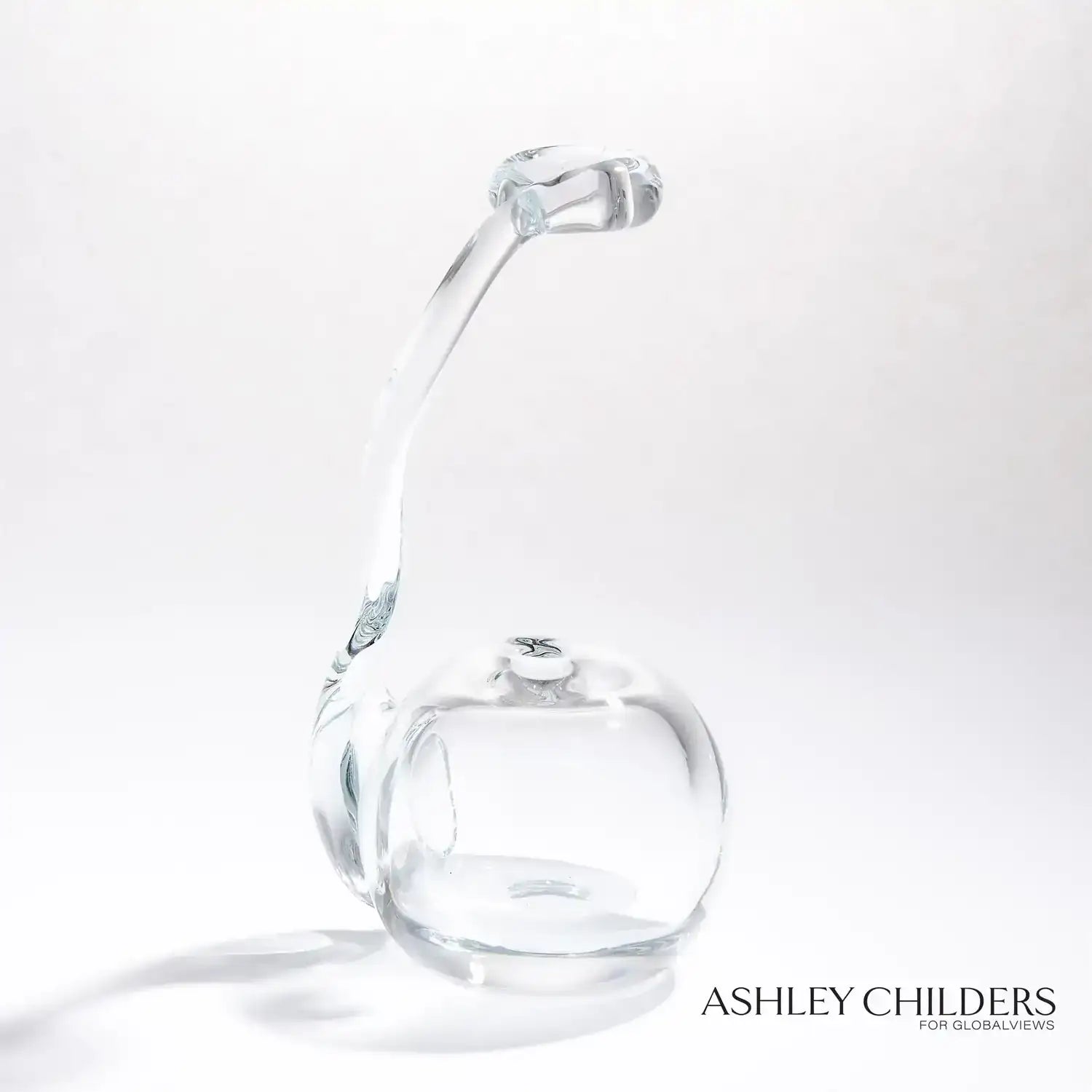 GLOBAL VIEWS CLEAR RING FLOWER VASE - DO NOT SHOW ON WEBSITE