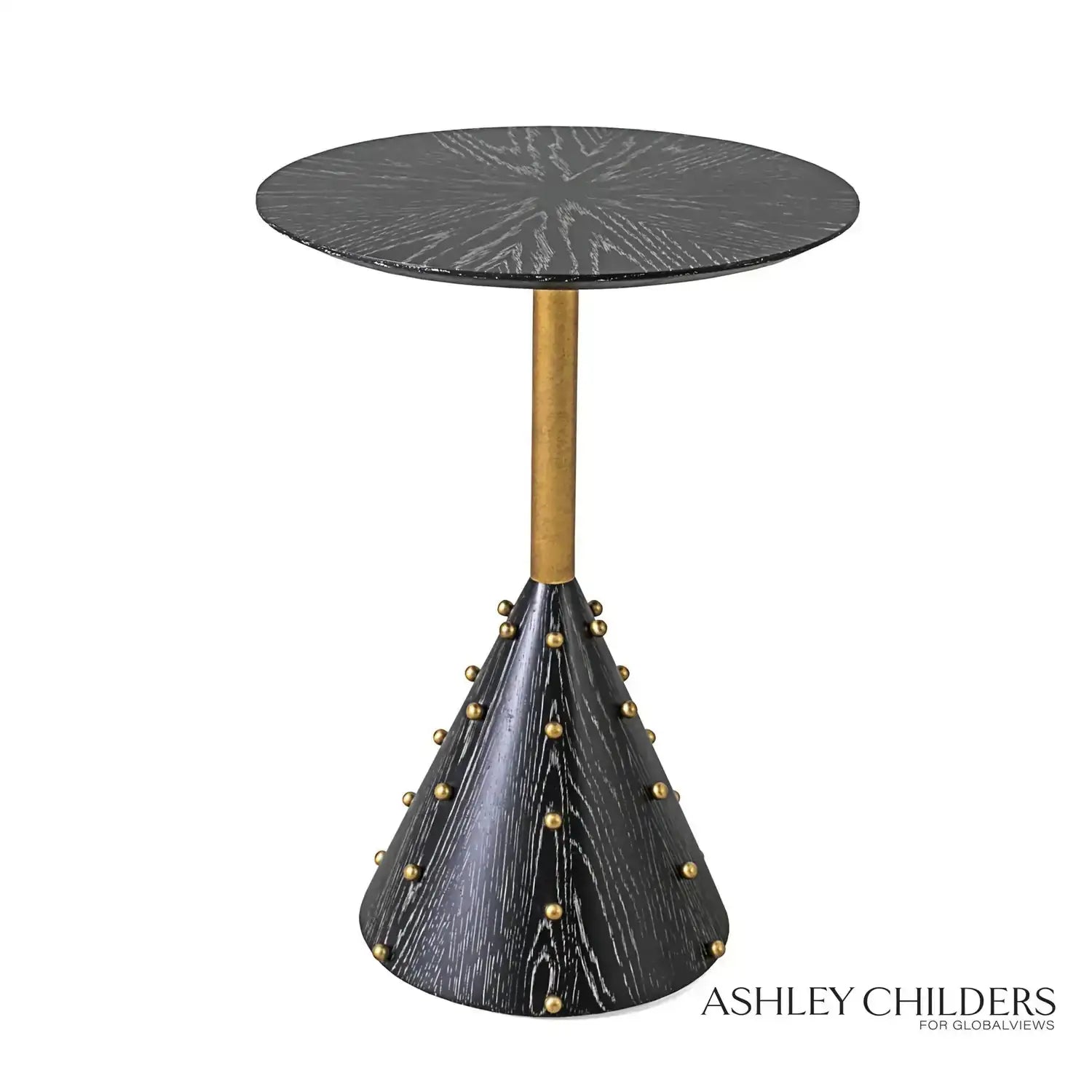 GLOBAL VIEWS SPHERES DRINK TABLE - Side