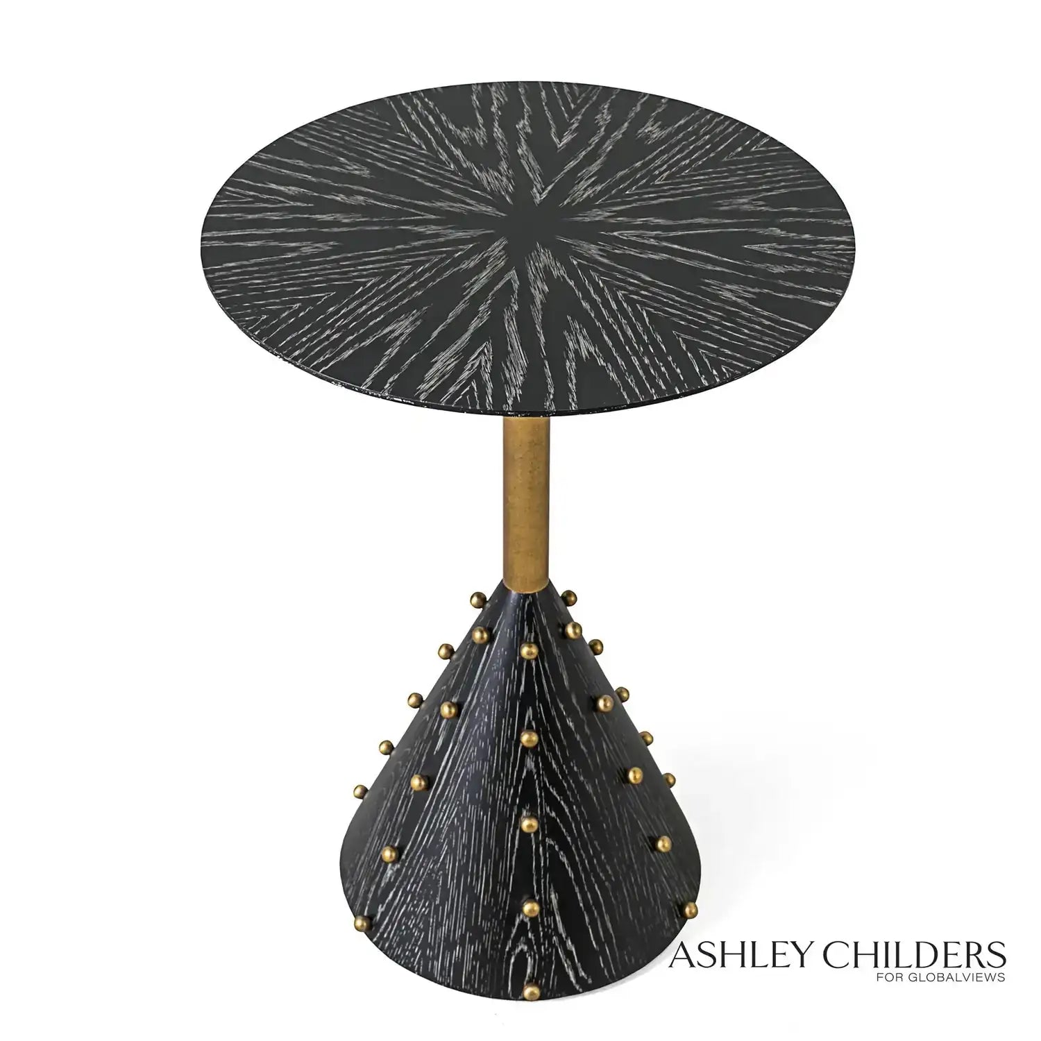 GLOBAL VIEWS SPHERES DRINK TABLE - Side
