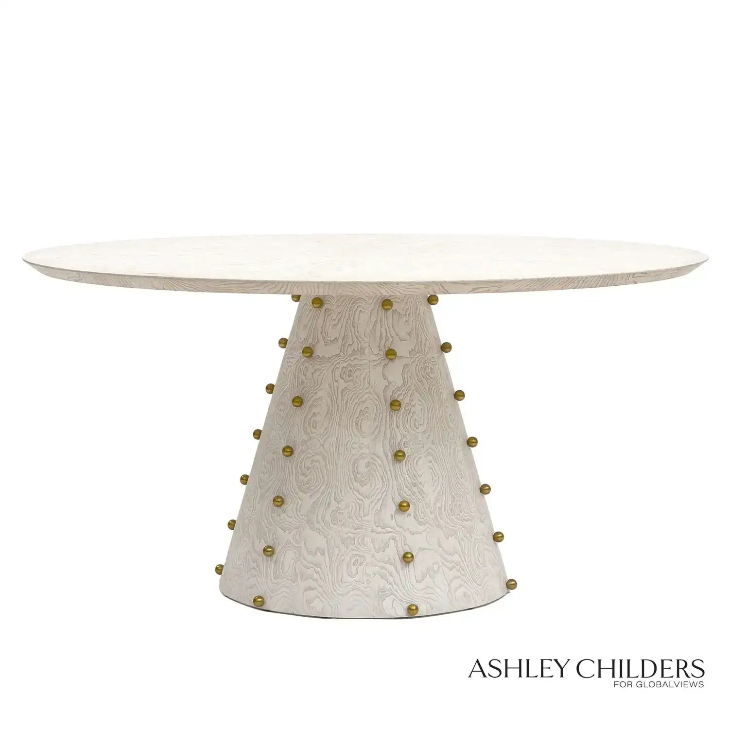 GLOBAL VIEWS SPHERES DINING TABLE - Dinning Tables