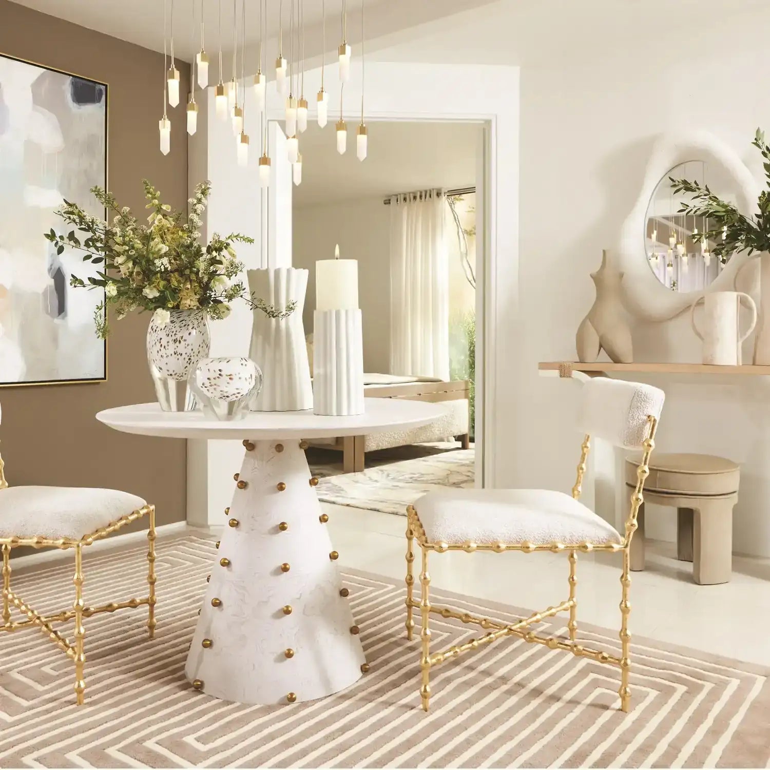 GLOBAL VIEWS SPHERES CENTER TABLE - Dinning Tables