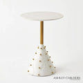 GLOBAL VIEWS SPHERES DRINK TABLE - Side