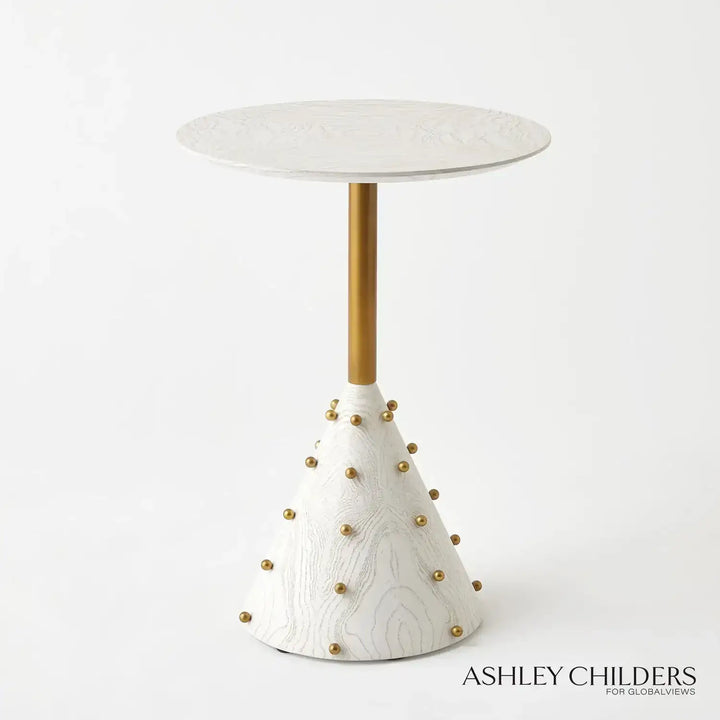 GLOBAL VIEWS SPHERES DRINK TABLE - Side