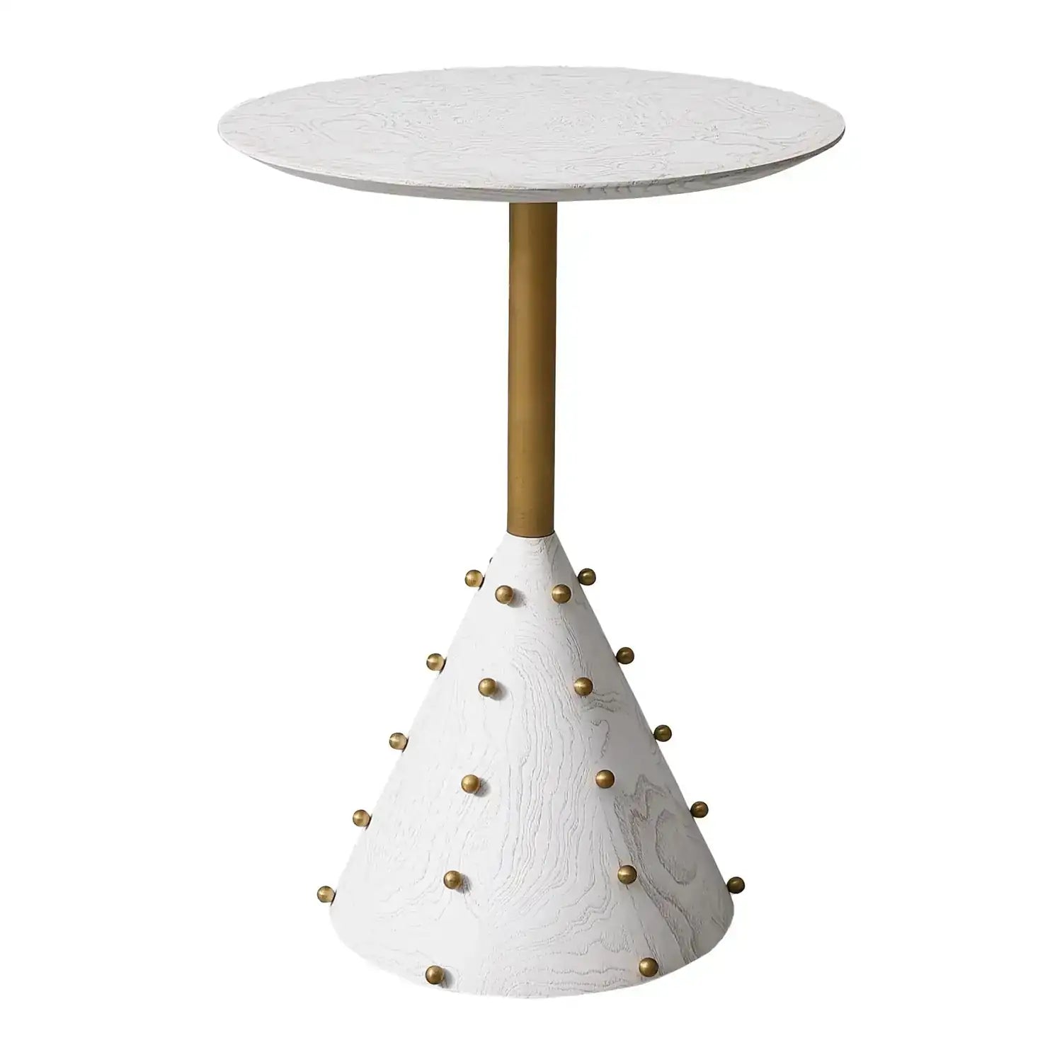GLOBAL VIEWS SPHERES DRINK TABLE - Side