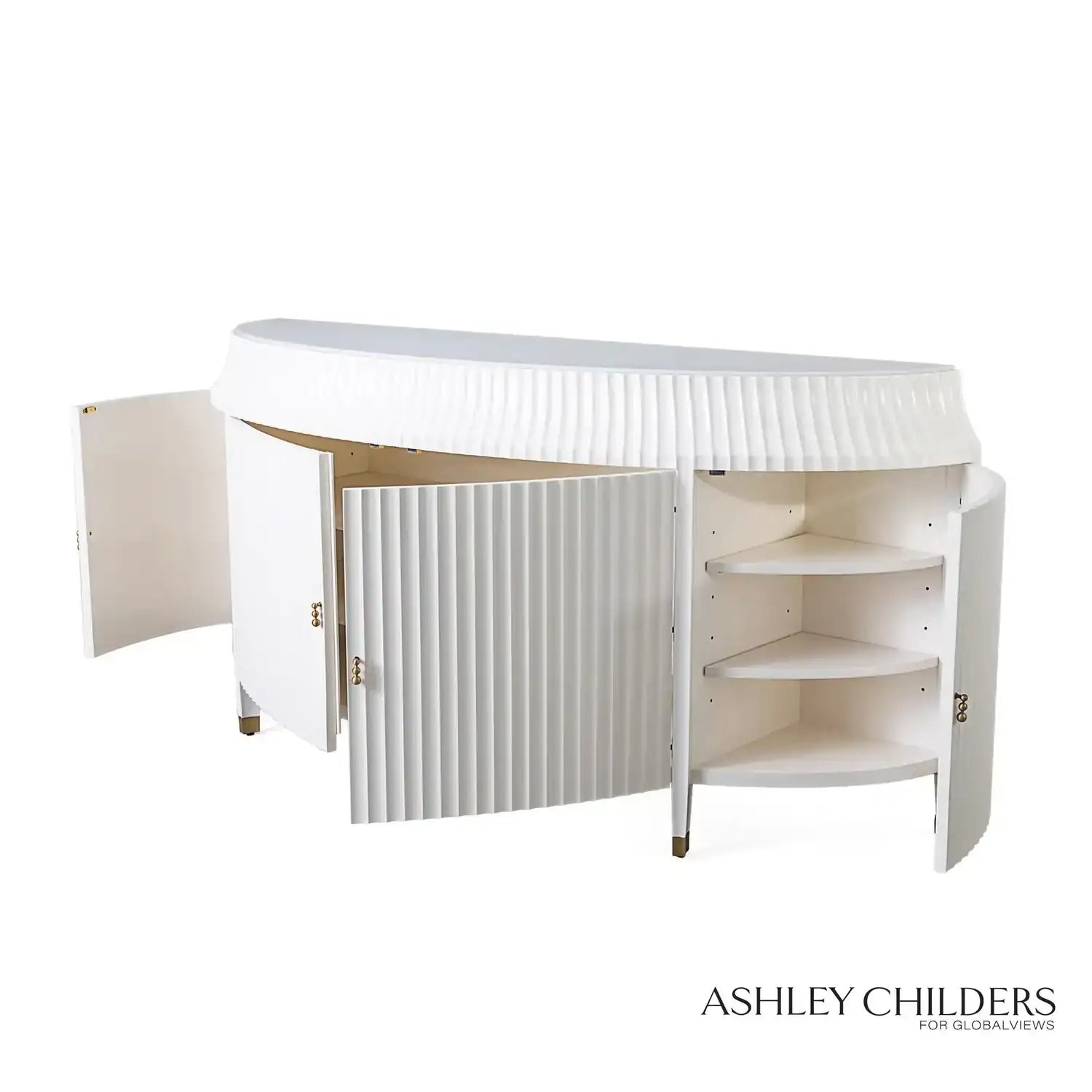 GLOBAL VIEWS FOUNTAIN BUFFET - Cabinets & Bar