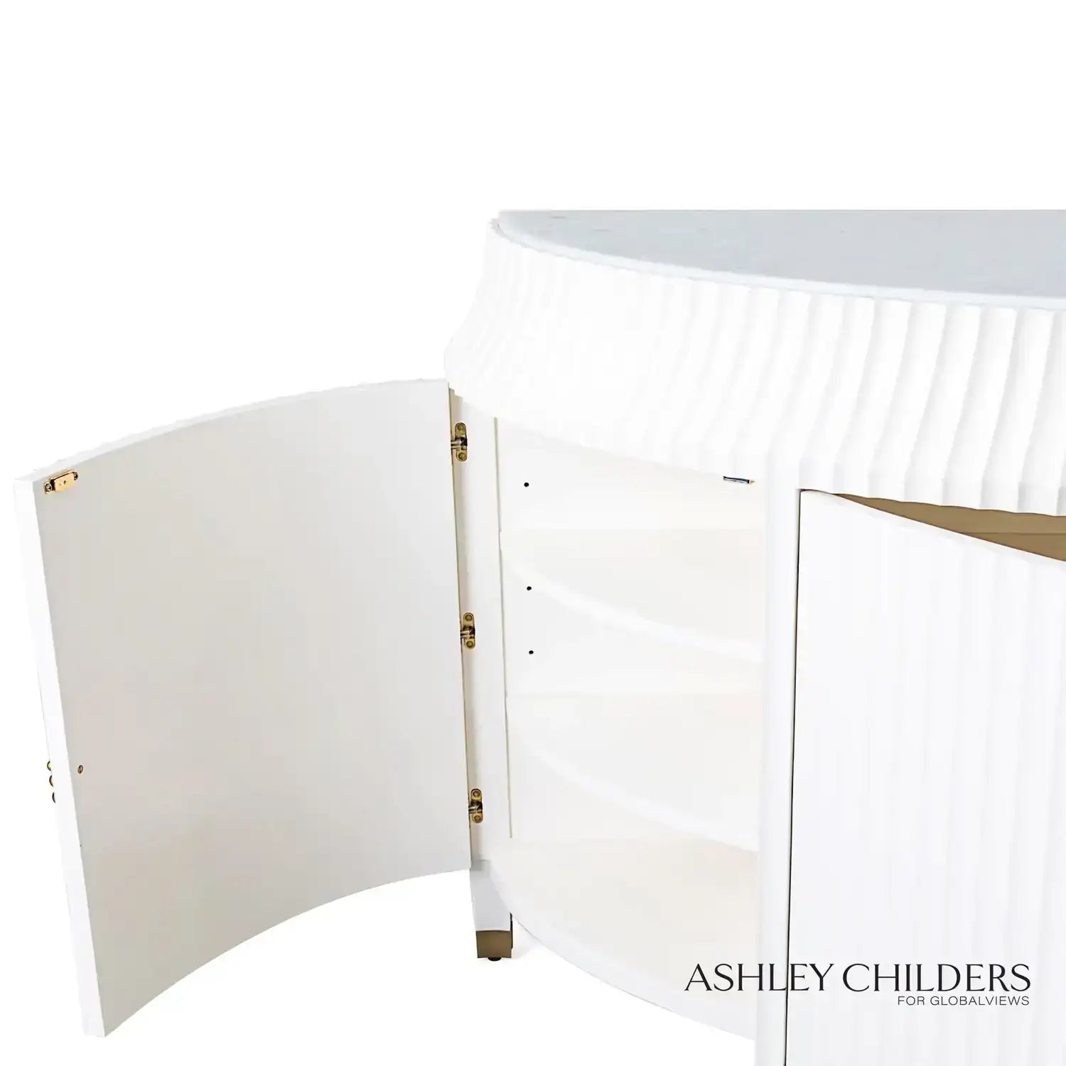 GLOBAL VIEWS FOUNTAIN BUFFET - Cabinets & Bar