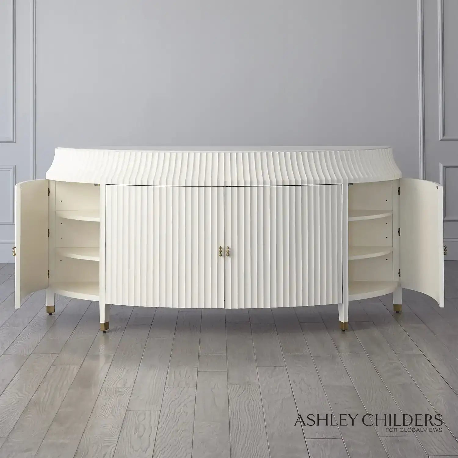 GLOBAL VIEWS FOUNTAIN BUFFET - Cabinets & Bar