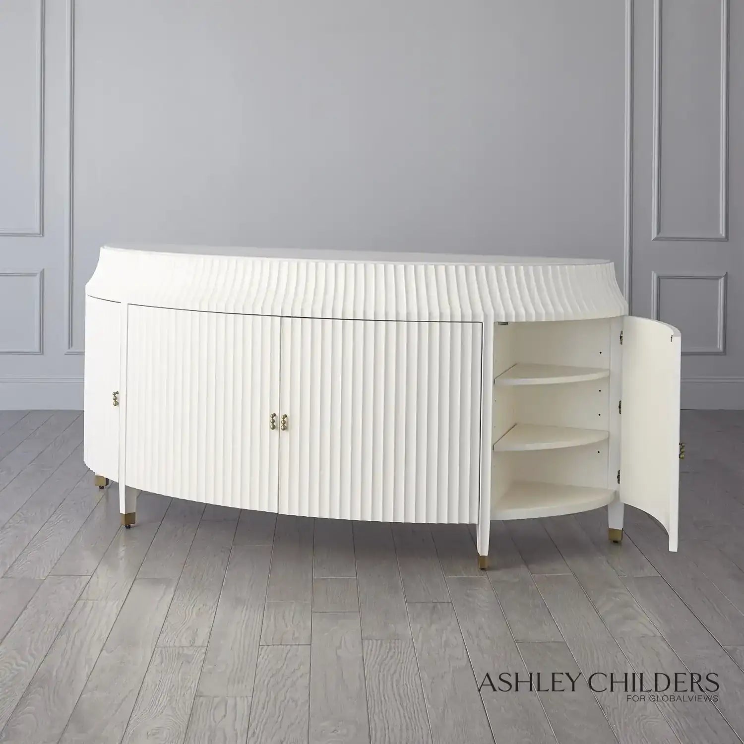 GLOBAL VIEWS FOUNTAIN BUFFET - Cabinets & Bar