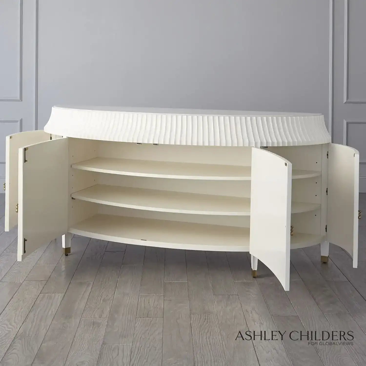 GLOBAL VIEWS FOUNTAIN BUFFET - Cabinets & Bar