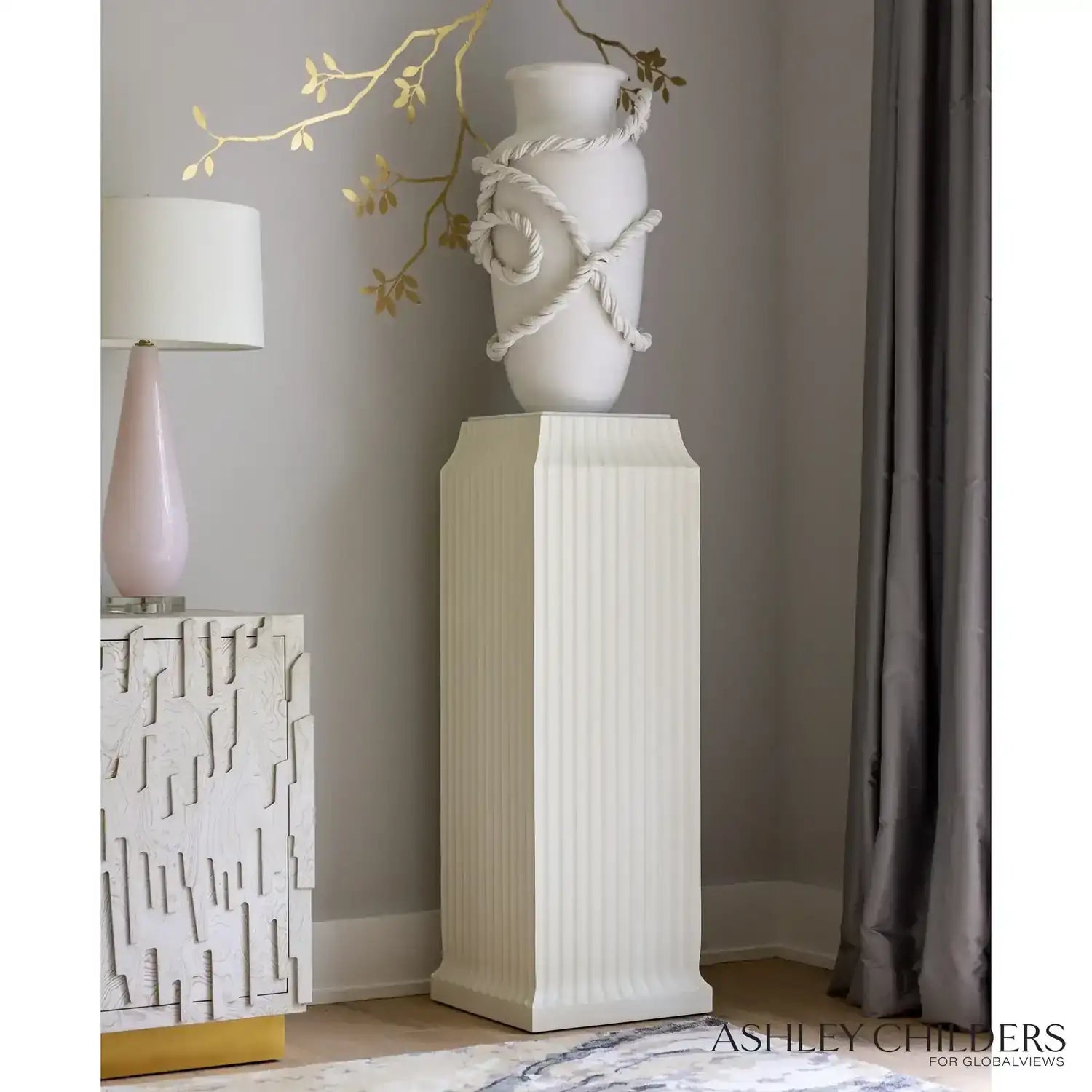 GLOBAL VIEWS FOUNTAIN PEDESTAL - Decorative Accents