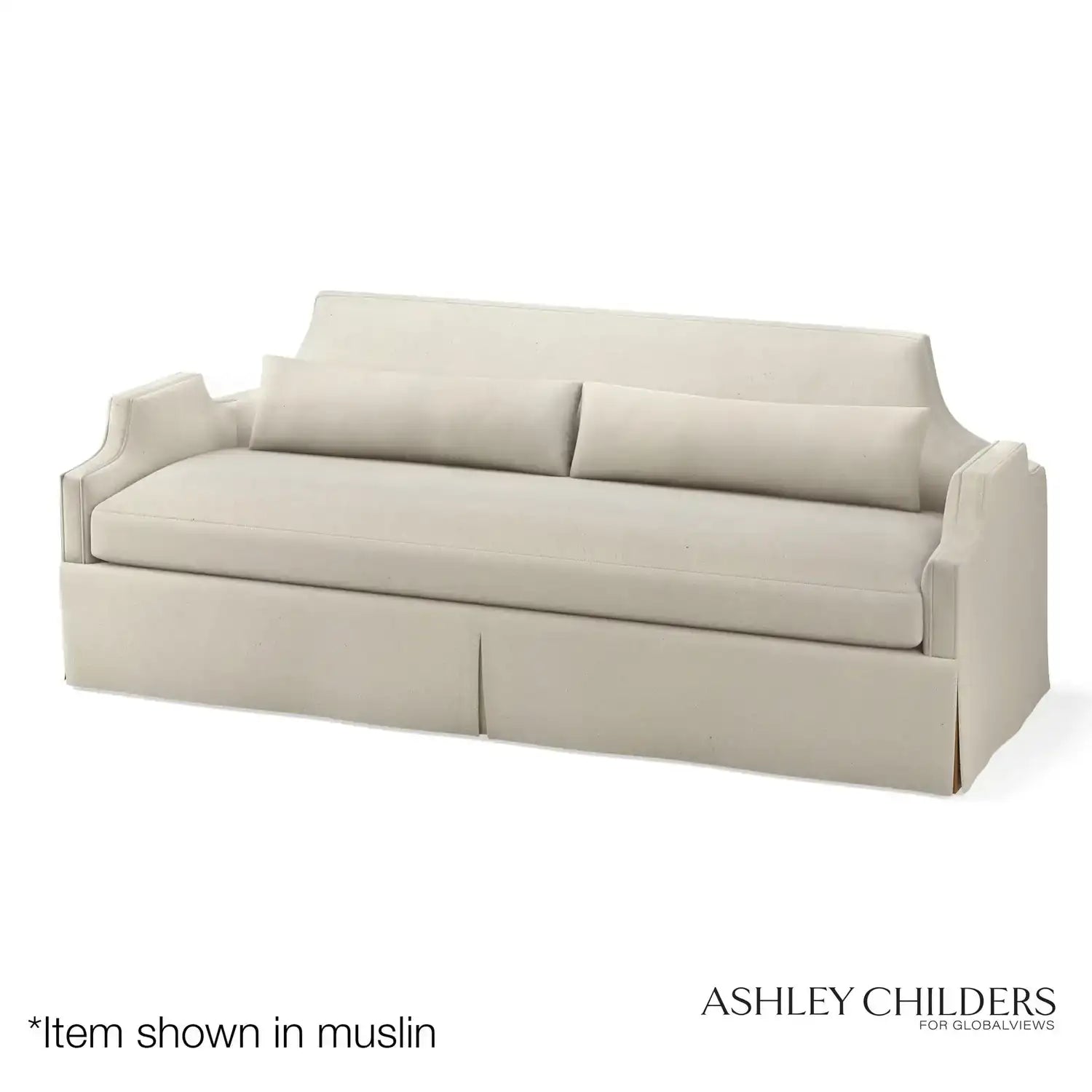 GLOBAL VIEWS DIANA SKIRTED SOFA - Sofa