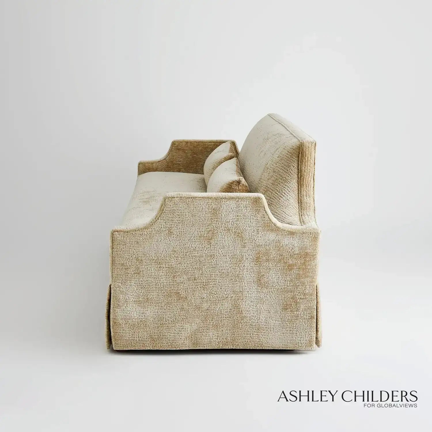 GLOBAL VIEWS DIANA SKIRTED SOFA - Sofa